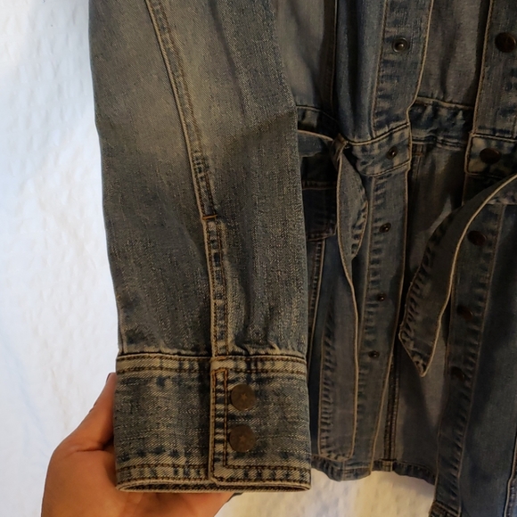 NWOT - Long Tommy Jeans Coat - Picture 4 of 7